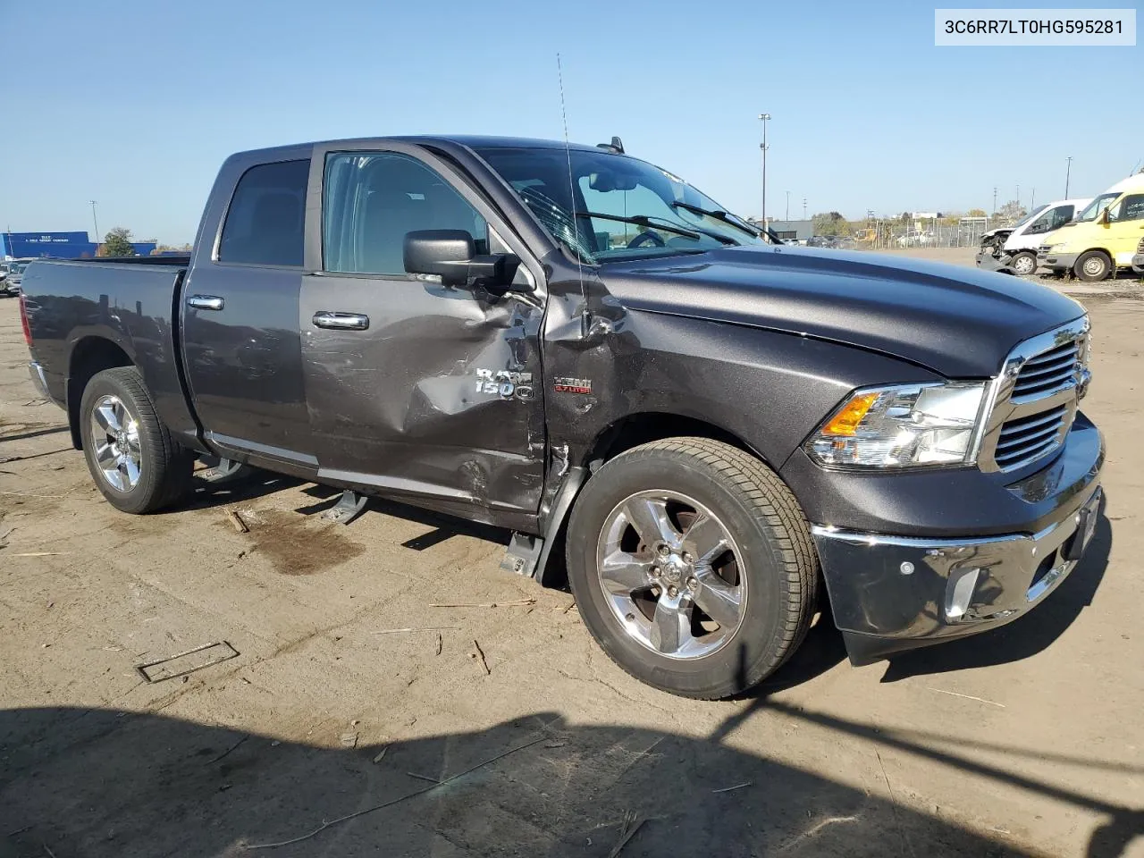 2017 Ram 1500 Slt VIN: 3C6RR7LT0HG595281 Lot: 76823344