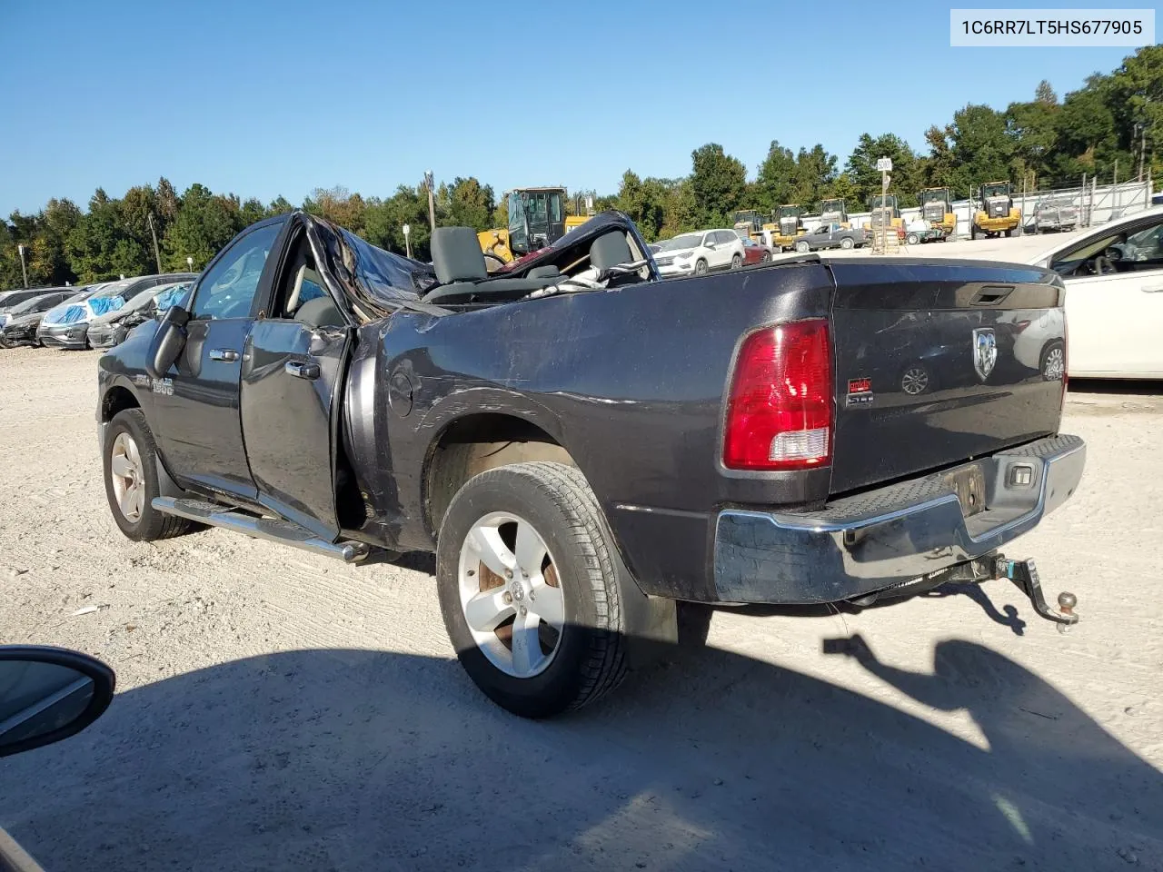 2017 Ram 1500 Slt VIN: 1C6RR7LT5HS677905 Lot: 76838334