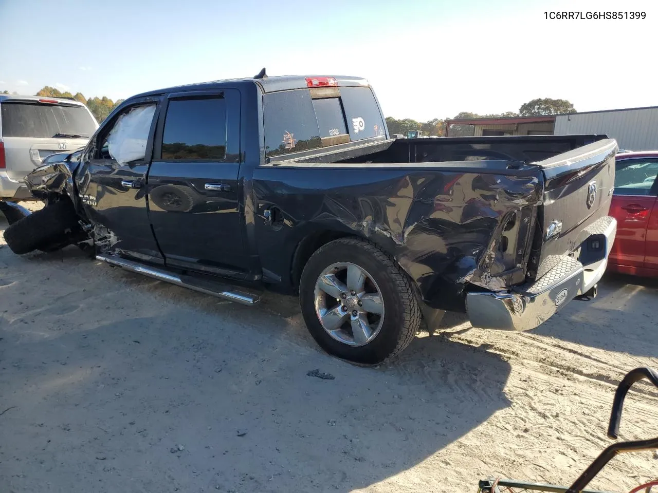 2017 Ram 1500 Slt VIN: 1C6RR7LG6HS851399 Lot: 76870044