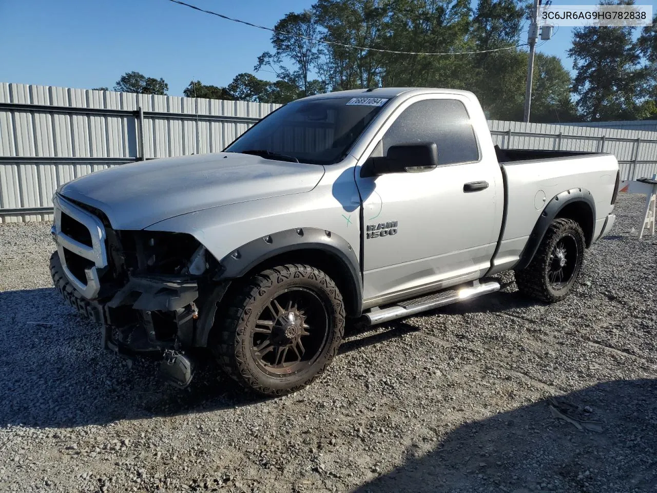 2017 Ram 1500 St VIN: 3C6JR6AG9HG782838 Lot: 76891094