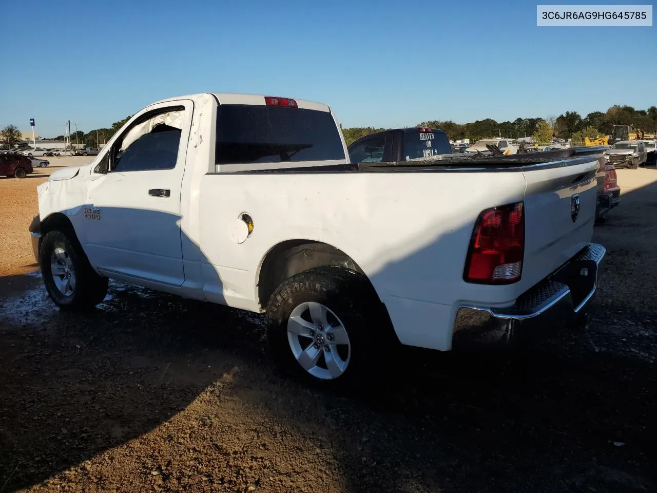 2017 Ram 1500 St VIN: 3C6JR6AG9HG645785 Lot: 76896734