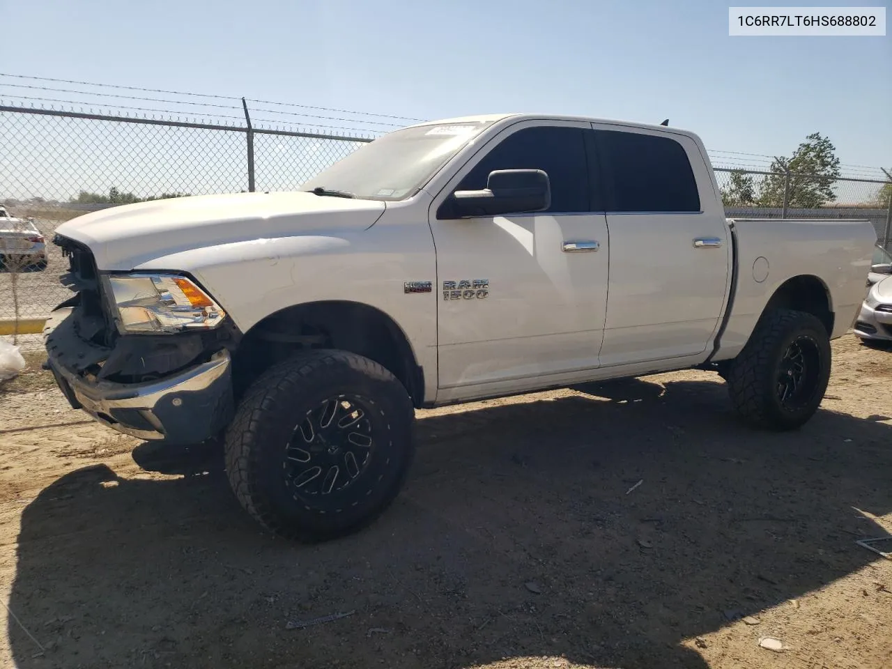 2017 Ram 1500 Slt VIN: 1C6RR7LT6HS688802 Lot: 76994474