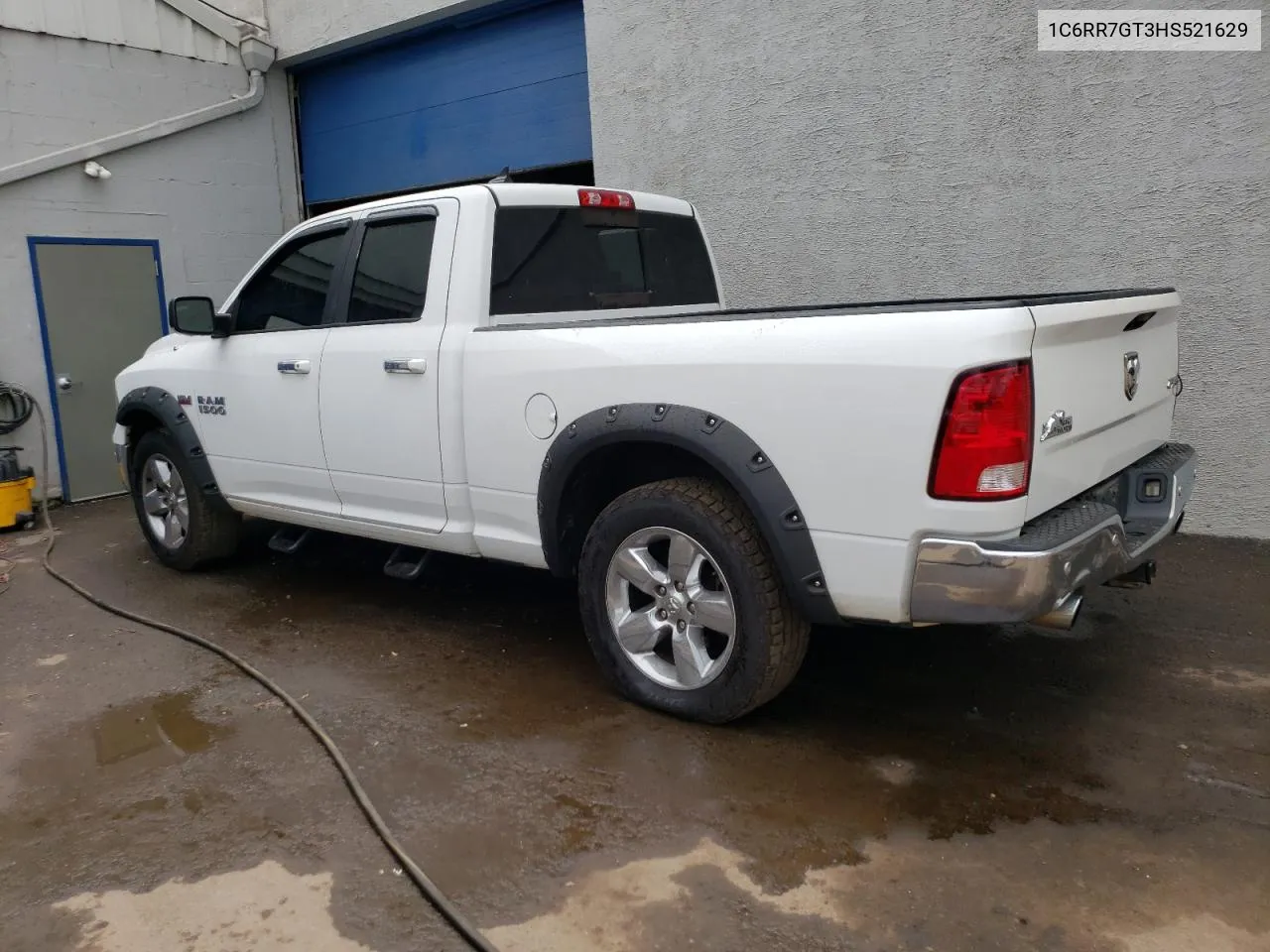 2017 Ram 1500 Slt VIN: 1C6RR7GT3HS521629 Lot: 77015934