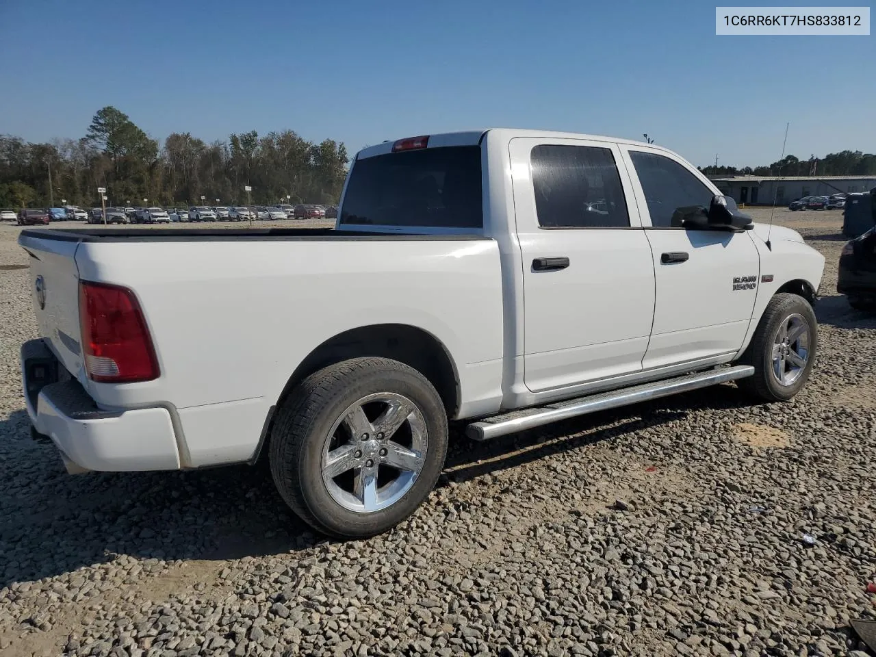 2017 Ram 1500 St VIN: 1C6RR6KT7HS833812 Lot: 77079924