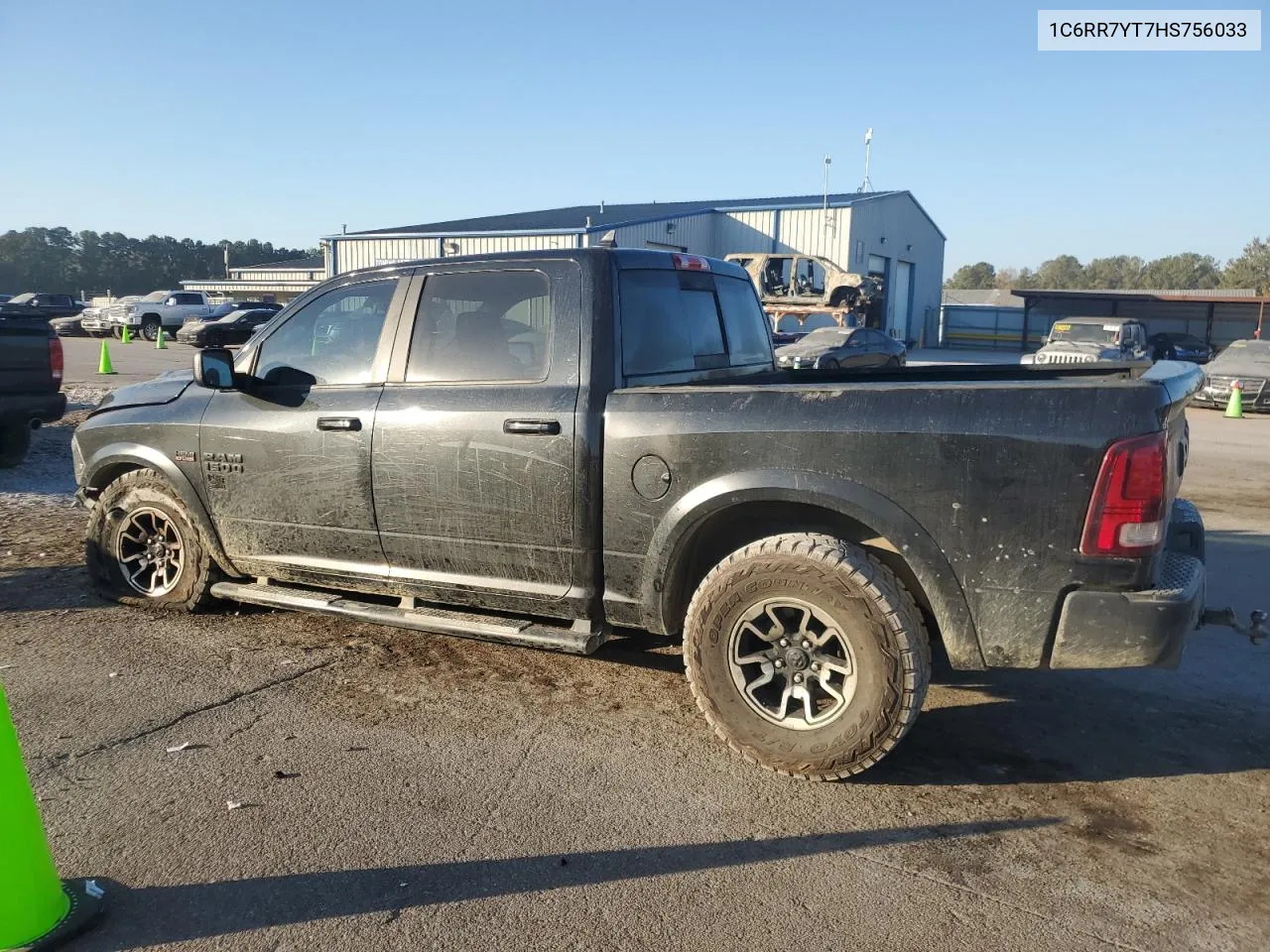 2017 Ram 1500 Rebel VIN: 1C6RR7YT7HS756033 Lot: 77107064