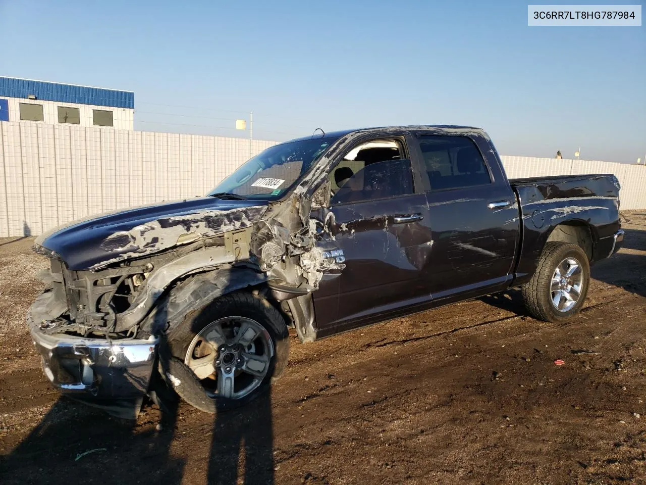 2017 Ram 1500 Slt VIN: 3C6RR7LT8HG787984 Lot: 77178834