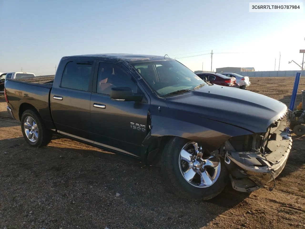 2017 Ram 1500 Slt VIN: 3C6RR7LT8HG787984 Lot: 77178834