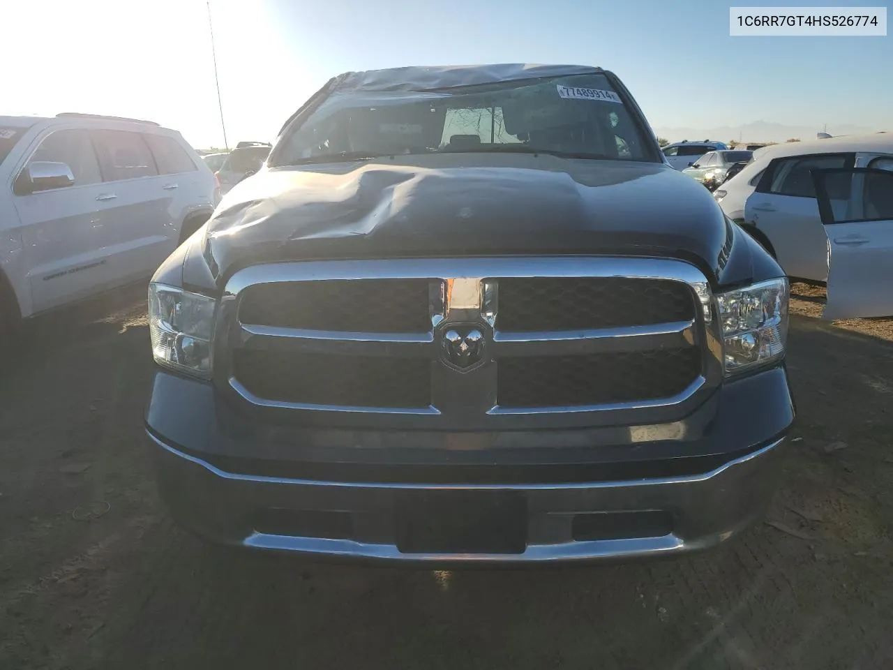 2017 Ram 1500 Slt VIN: 1C6RR7GT4HS526774 Lot: 77489914