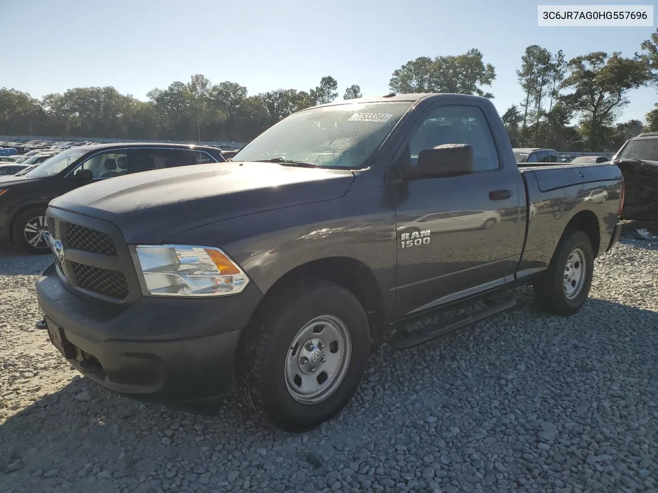 2017 Ram 1500 St VIN: 3C6JR7AG0HG557696 Lot: 77533394