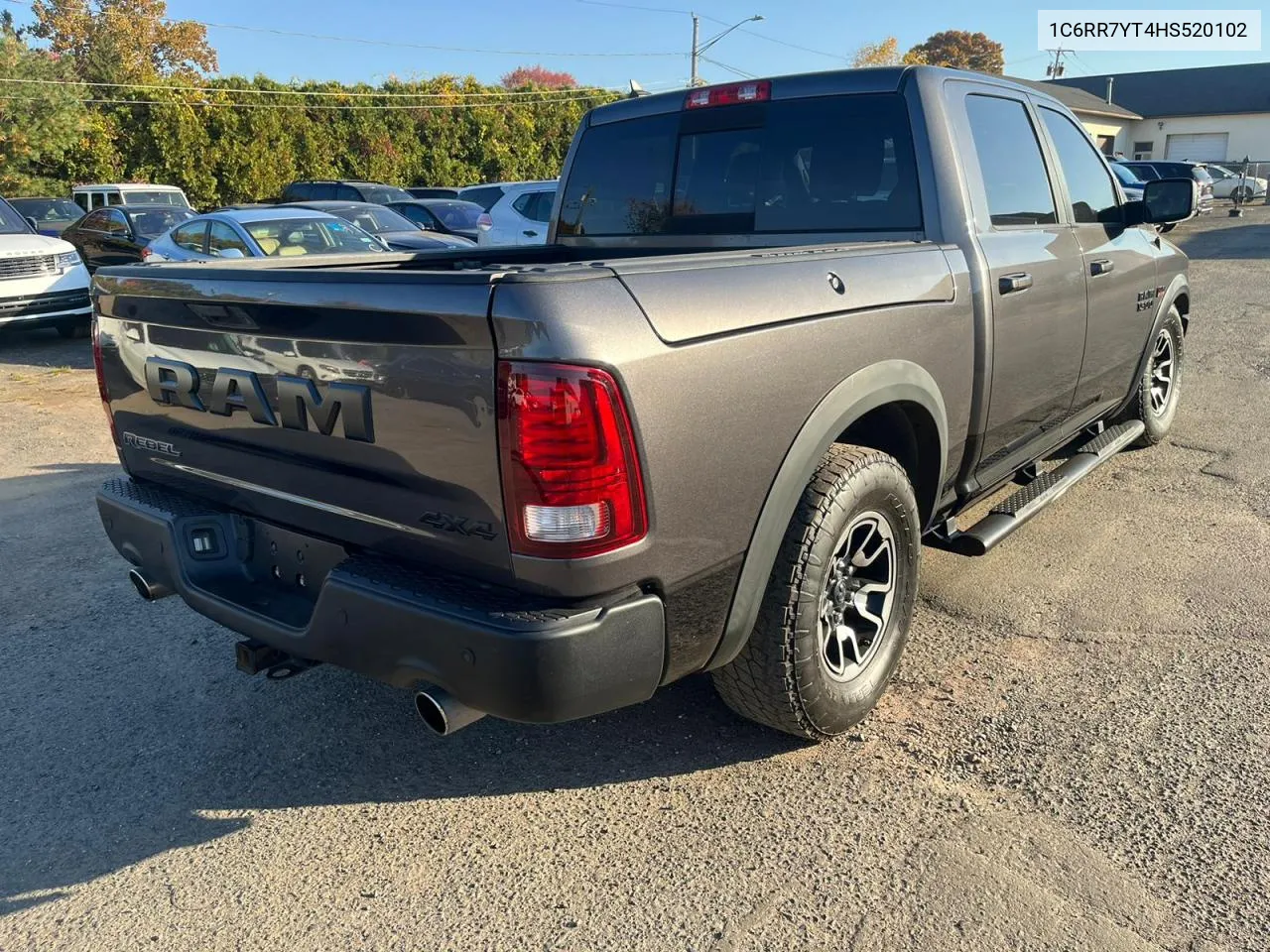 2017 Ram 1500 Rebel VIN: 1C6RR7YT4HS520102 Lot: 77545904