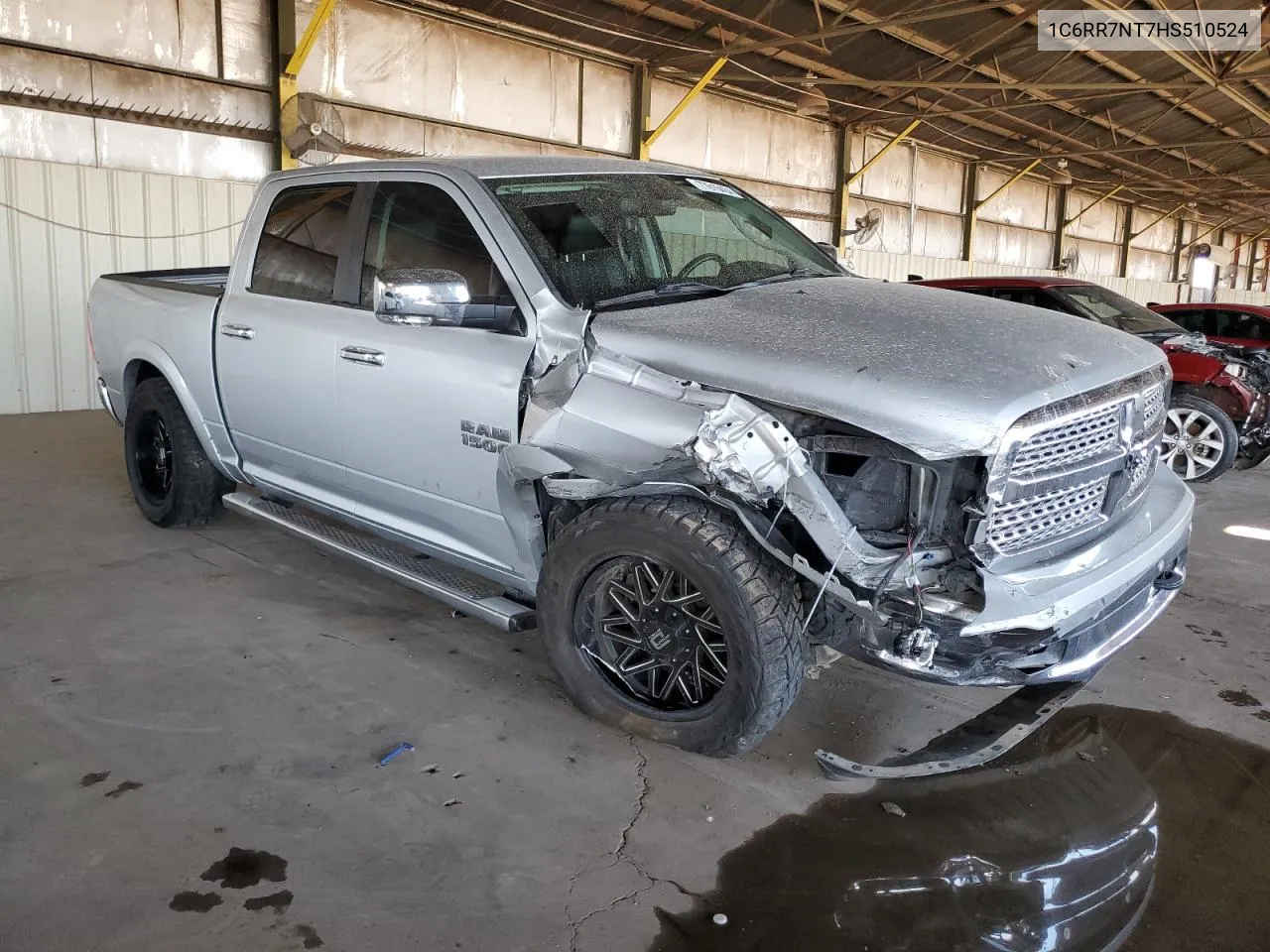 2017 Ram 1500 Laramie VIN: 1C6RR7NT7HS510524 Lot: 77616464