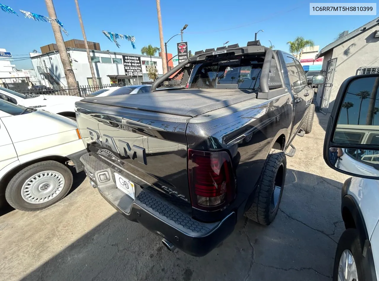 2017 Ram 1500 Sport VIN: 1C6RR7MT5HS810399 Lot: 77697764