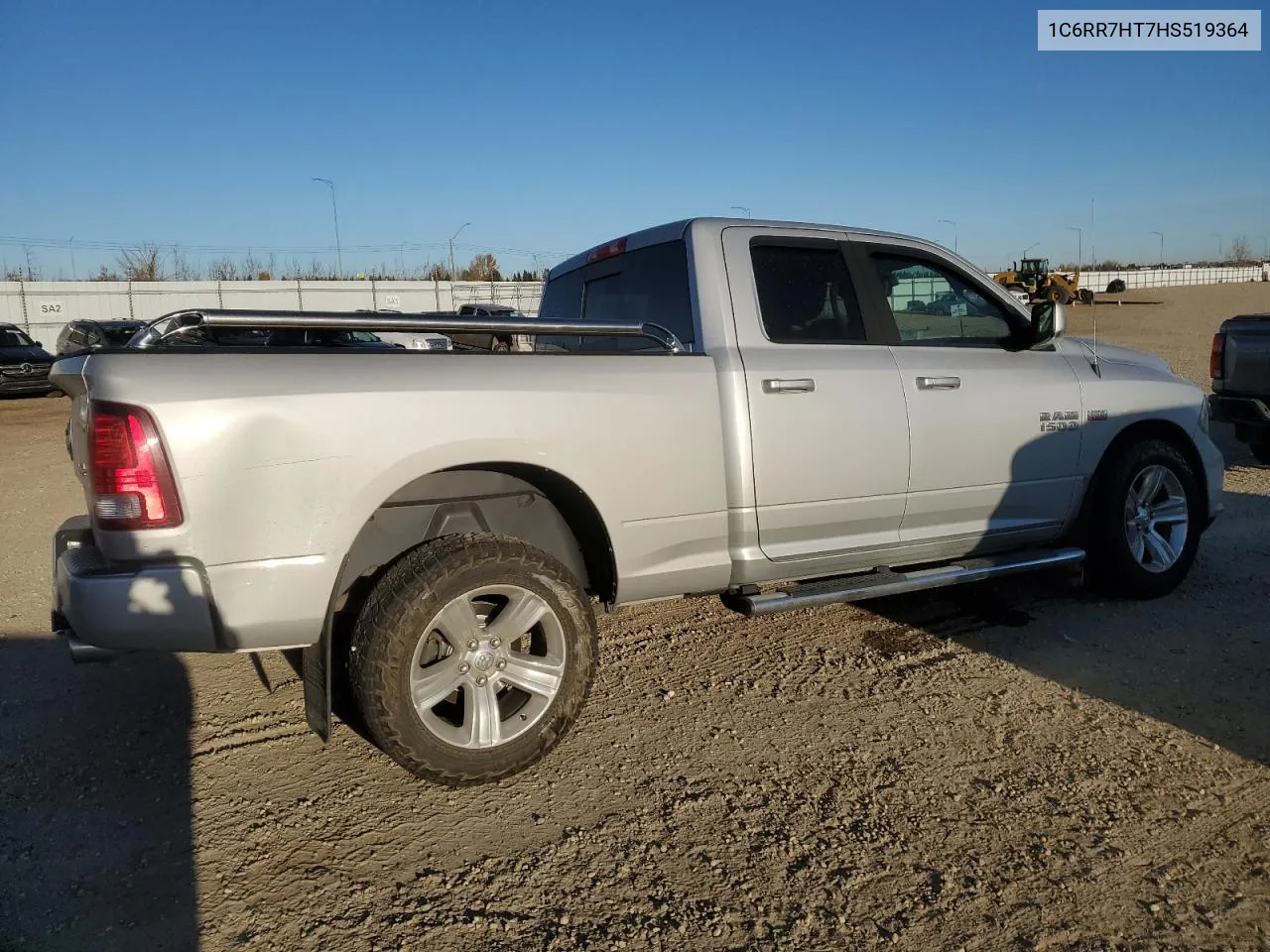 2017 Ram 1500 Sport VIN: 1C6RR7HT7HS519364 Lot: 77701194