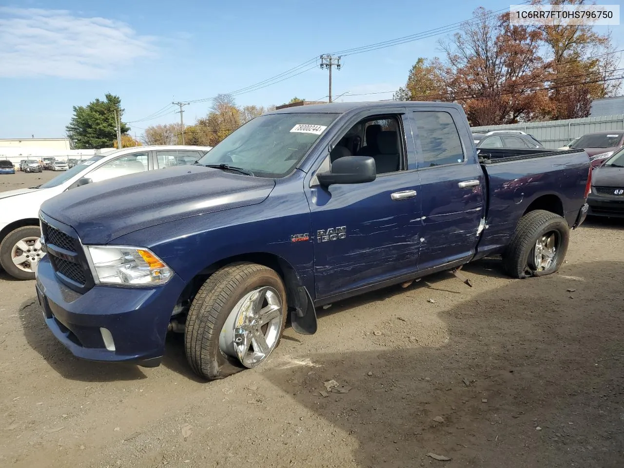 2017 Ram 1500 St VIN: 1C6RR7FT0HS796750 Lot: 78000244