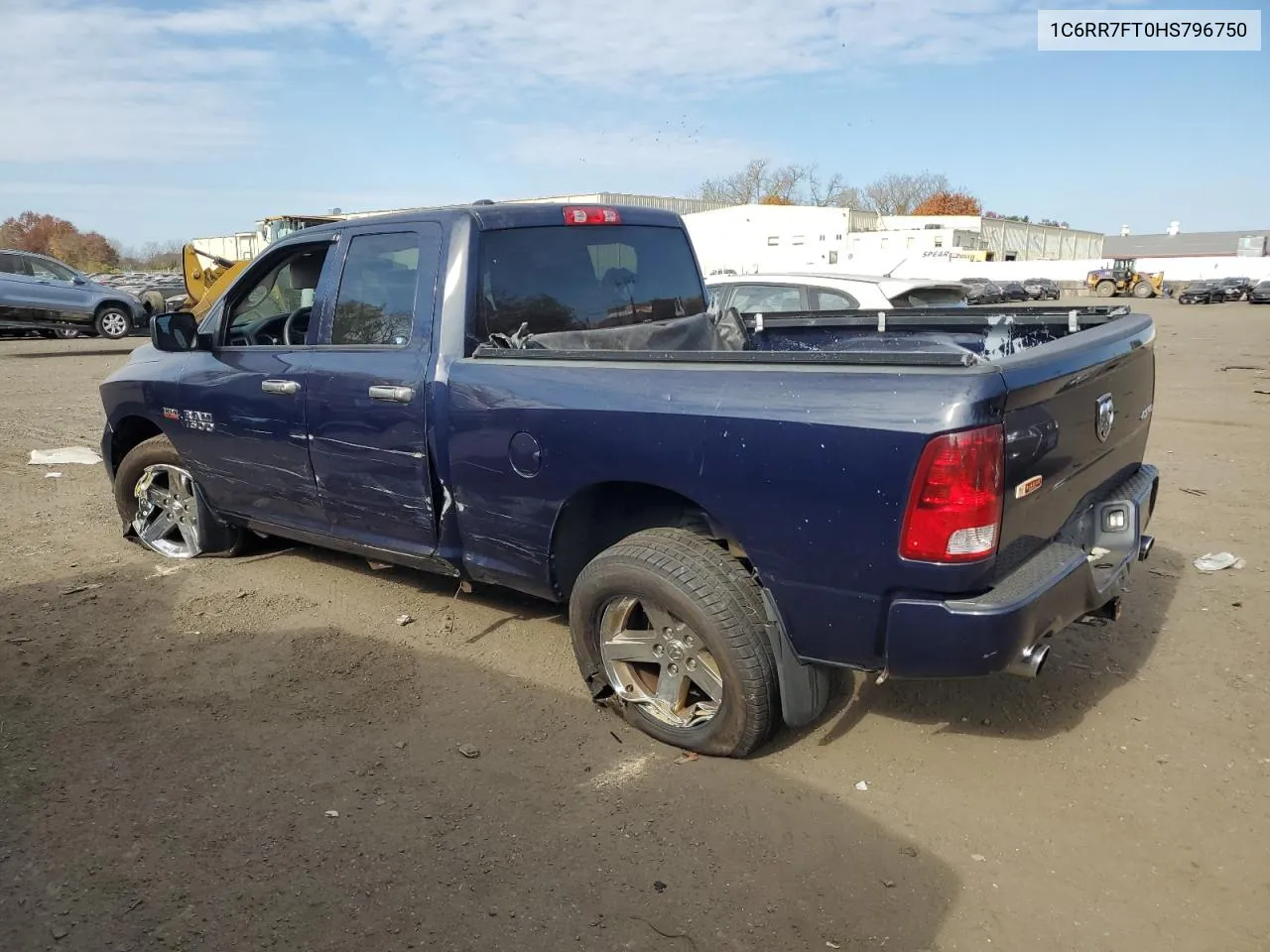 2017 Ram 1500 St VIN: 1C6RR7FT0HS796750 Lot: 78000244