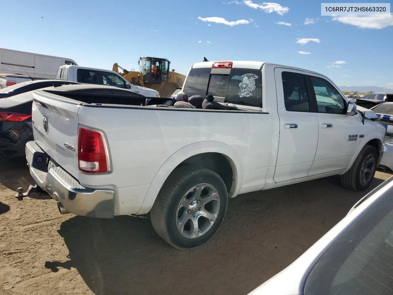 2017 Ram 1500 Laramie VIN: 1C6RR7JT2HS663320 Lot: 78181764