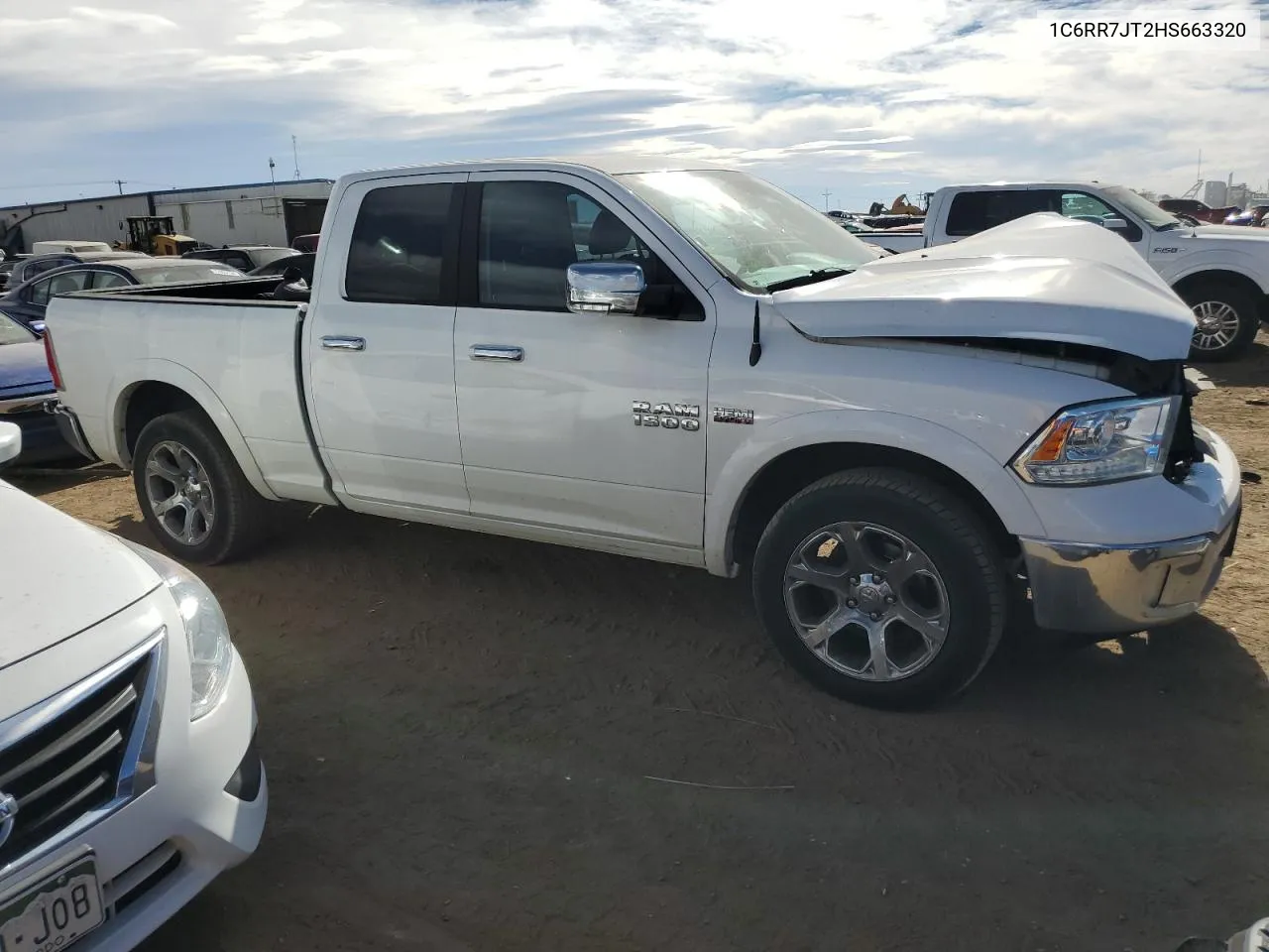 2017 Ram 1500 Laramie VIN: 1C6RR7JT2HS663320 Lot: 78181764