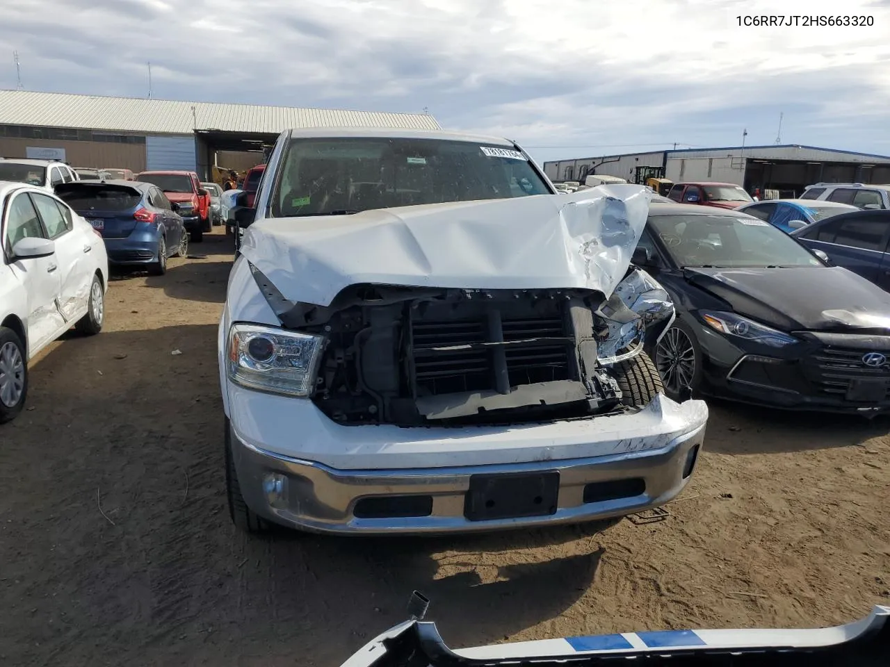 2017 Ram 1500 Laramie VIN: 1C6RR7JT2HS663320 Lot: 78181764