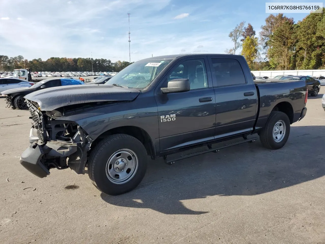 2017 Ram 1500 St VIN: 1C6RR7KG8HS766159 Lot: 78744934