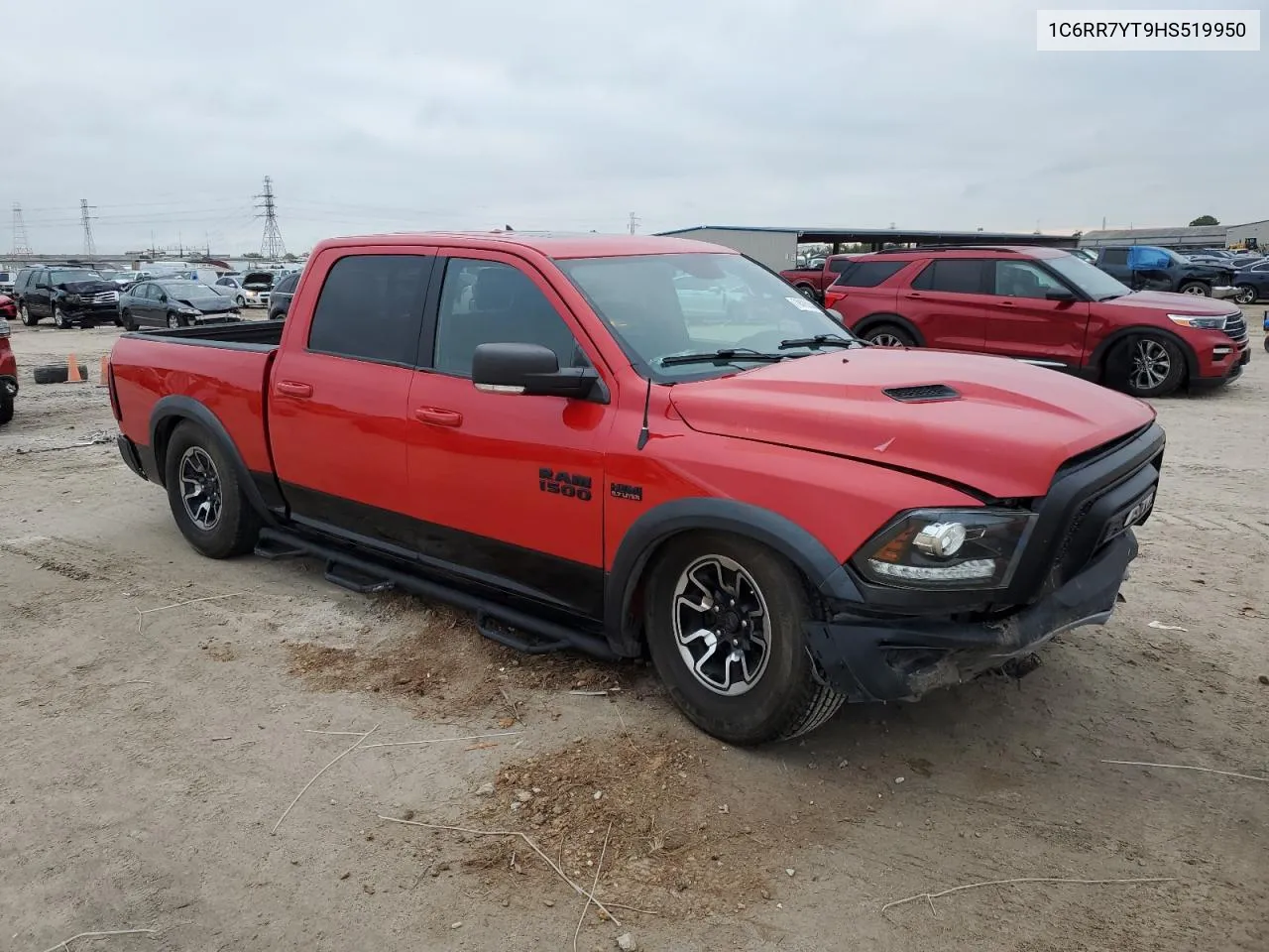 2017 Ram 1500 Rebel VIN: 1C6RR7YT9HS519950 Lot: 79023044