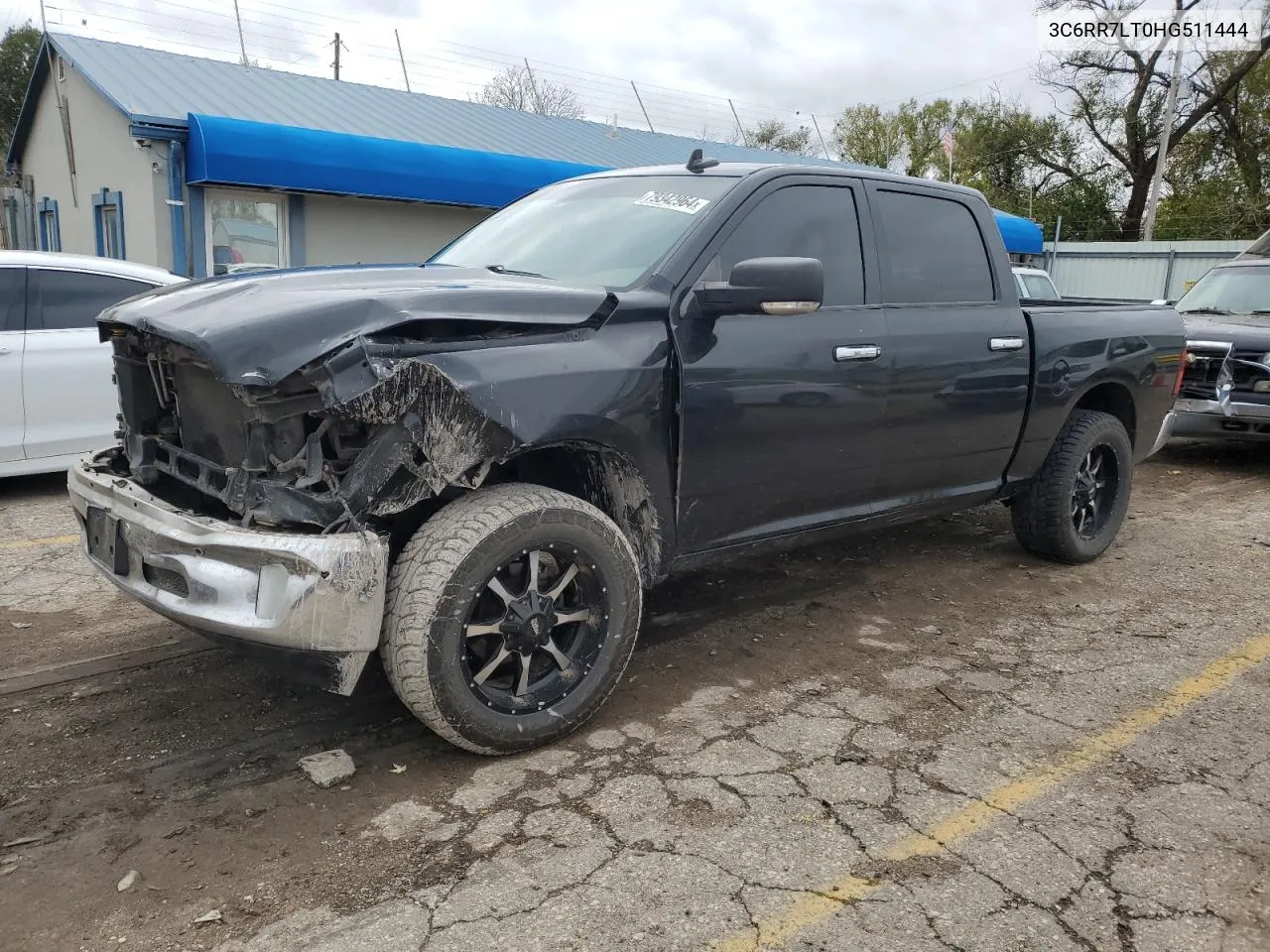 2017 Ram 1500 Slt VIN: 3C6RR7LT0HG511444 Lot: 79342964