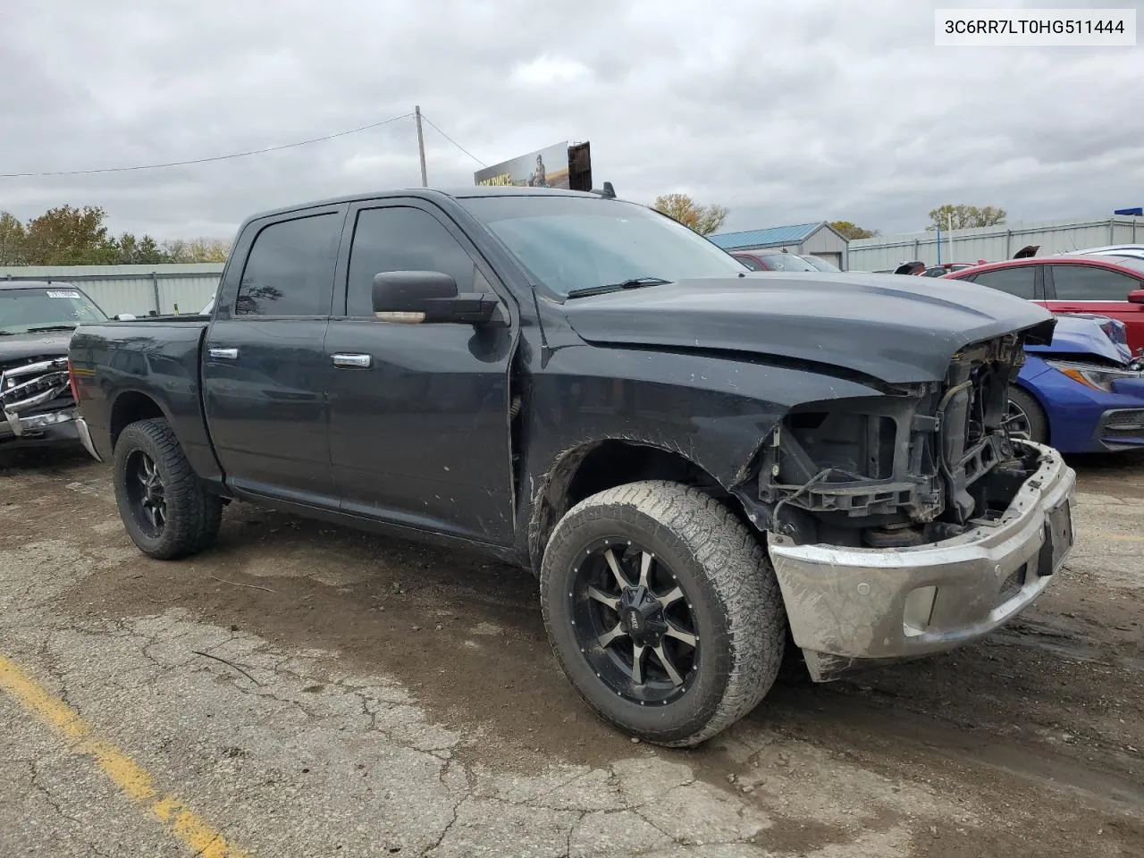 2017 Ram 1500 Slt VIN: 3C6RR7LT0HG511444 Lot: 79342964