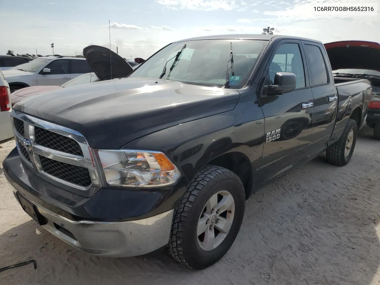 2017 Ram 1500 Slt VIN: 1C6RR7GG8HS652316 Lot: 79969214