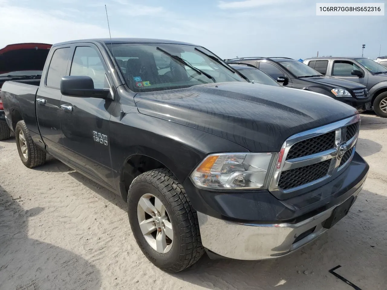 2017 Ram 1500 Slt VIN: 1C6RR7GG8HS652316 Lot: 79969214