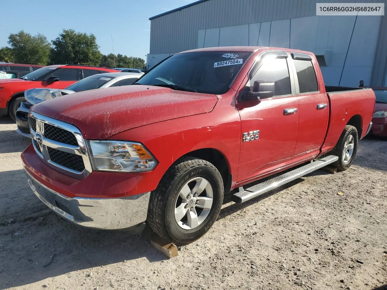 2017 Ram 1500 Slt VIN: 1C6RR6GG2HS682647 Lot: 80247504