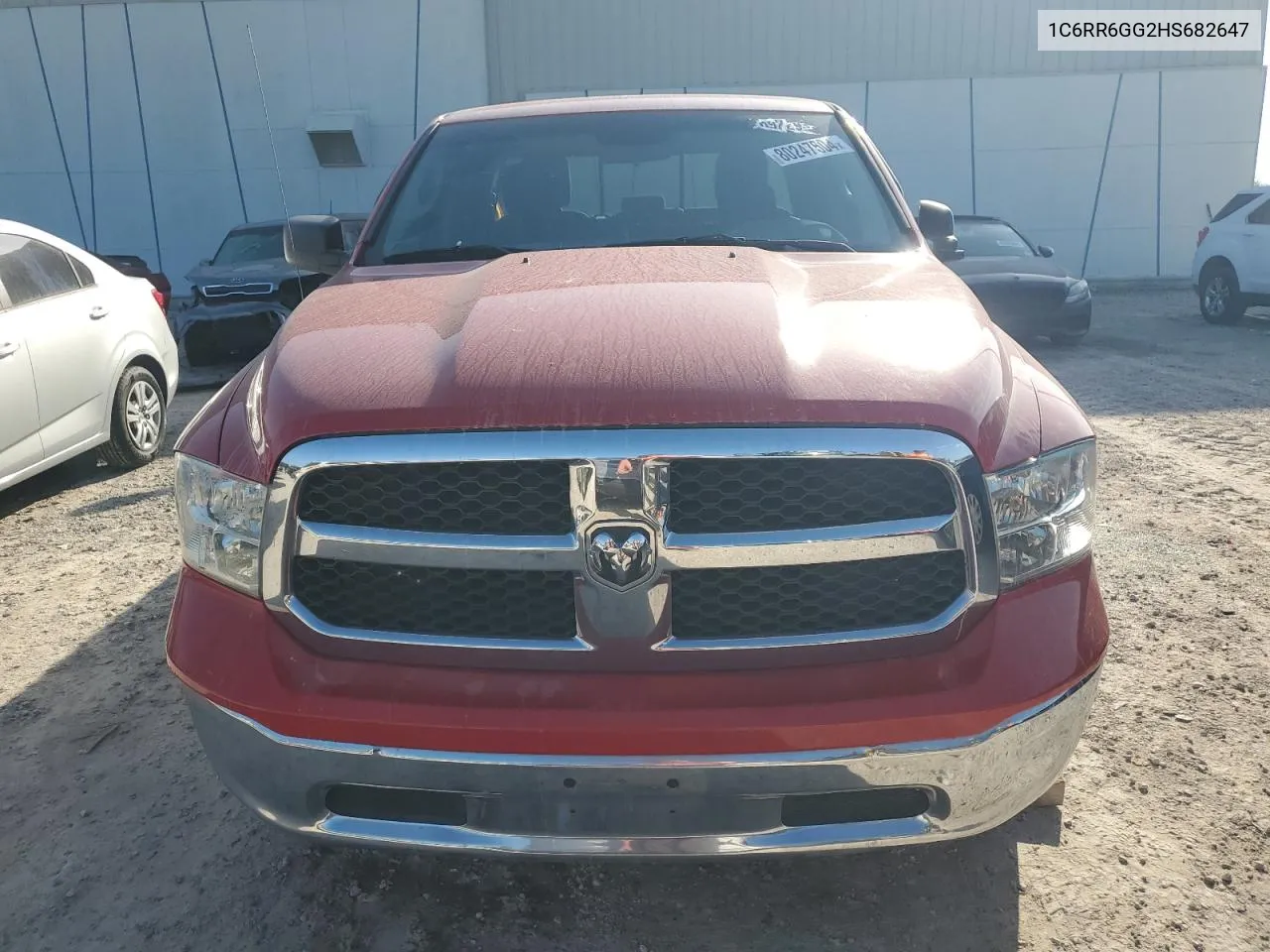 2017 Ram 1500 Slt VIN: 1C6RR6GG2HS682647 Lot: 80247504