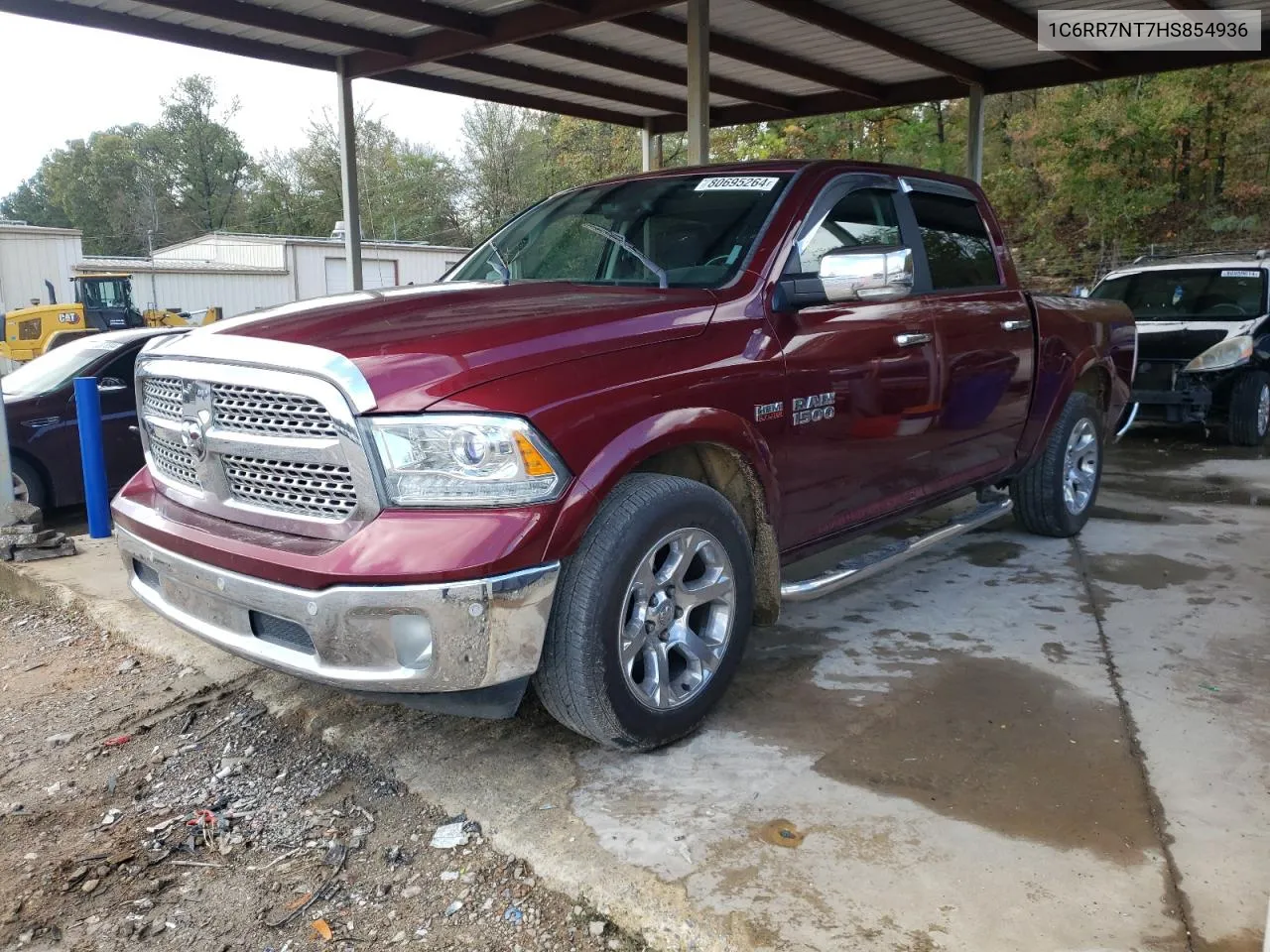 2017 Ram 1500 Laramie VIN: 1C6RR7NT7HS854936 Lot: 80695264