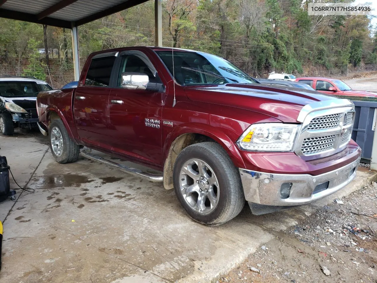 2017 Ram 1500 Laramie VIN: 1C6RR7NT7HS854936 Lot: 80695264