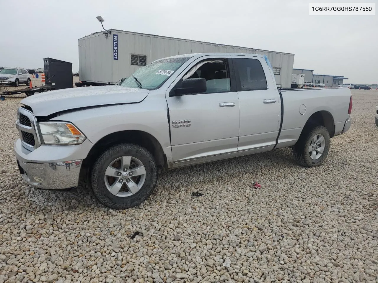 2017 Ram 1500 Slt VIN: 1C6RR7GG0HS787550 Lot: 80794494