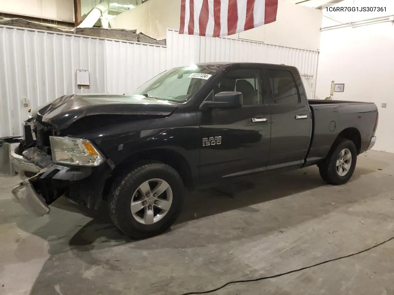 2018 Ram 1500 Slt VIN: 1C6RR7GG1JS307361 Lot: 38207434