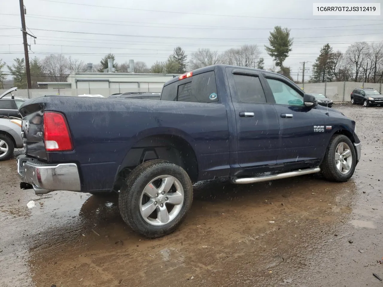 2018 Ram 1500 Slt VIN: 1C6RR7GT2JS312419 Lot: 44692874