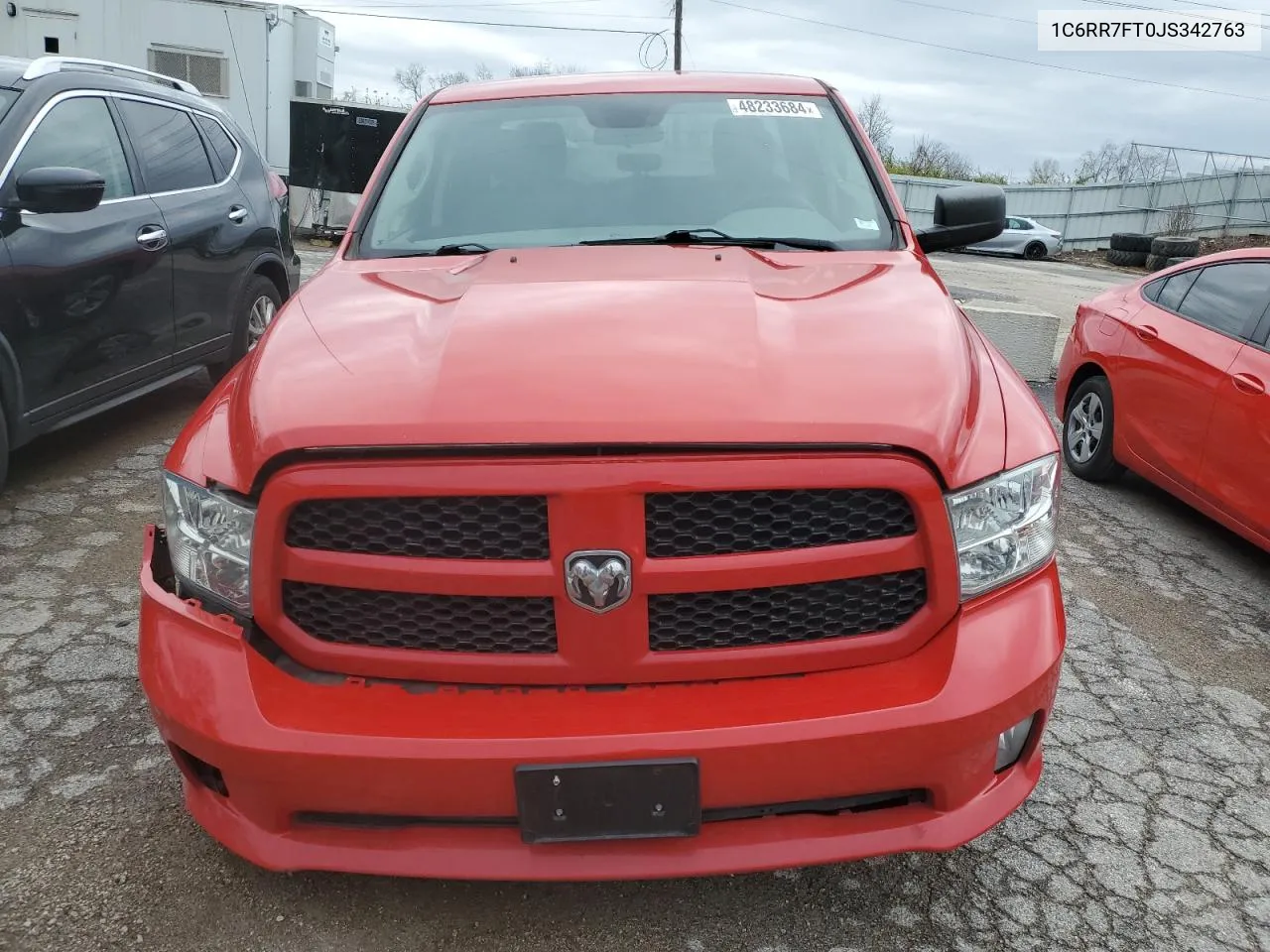 1C6RR7FT0JS342763 2018 Ram 1500 St