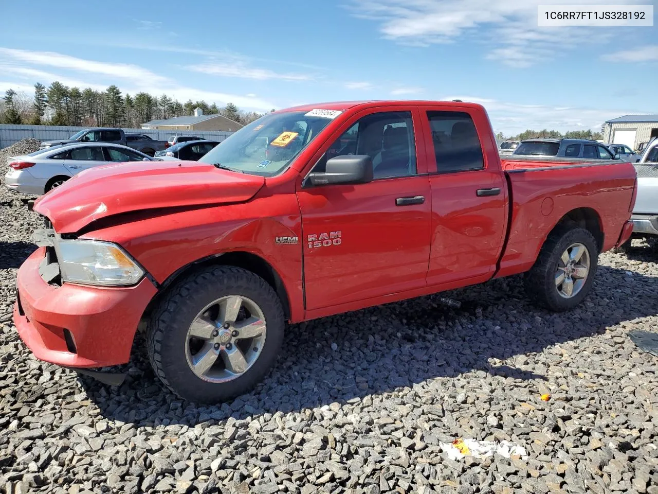 2018 Ram 1500 St VIN: 1C6RR7FT1JS328192 Lot: 48269564