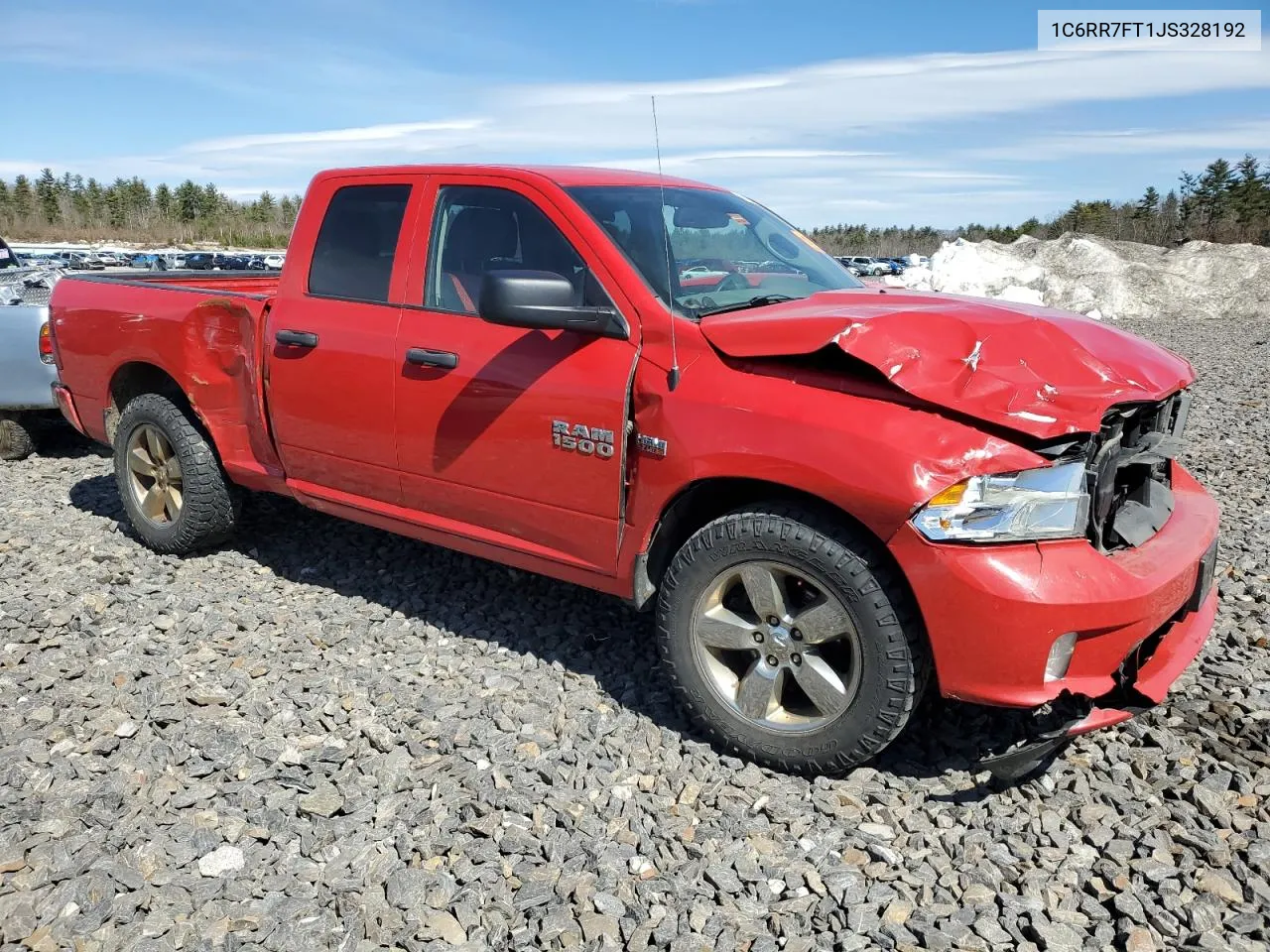 2018 Ram 1500 St VIN: 1C6RR7FT1JS328192 Lot: 48269564