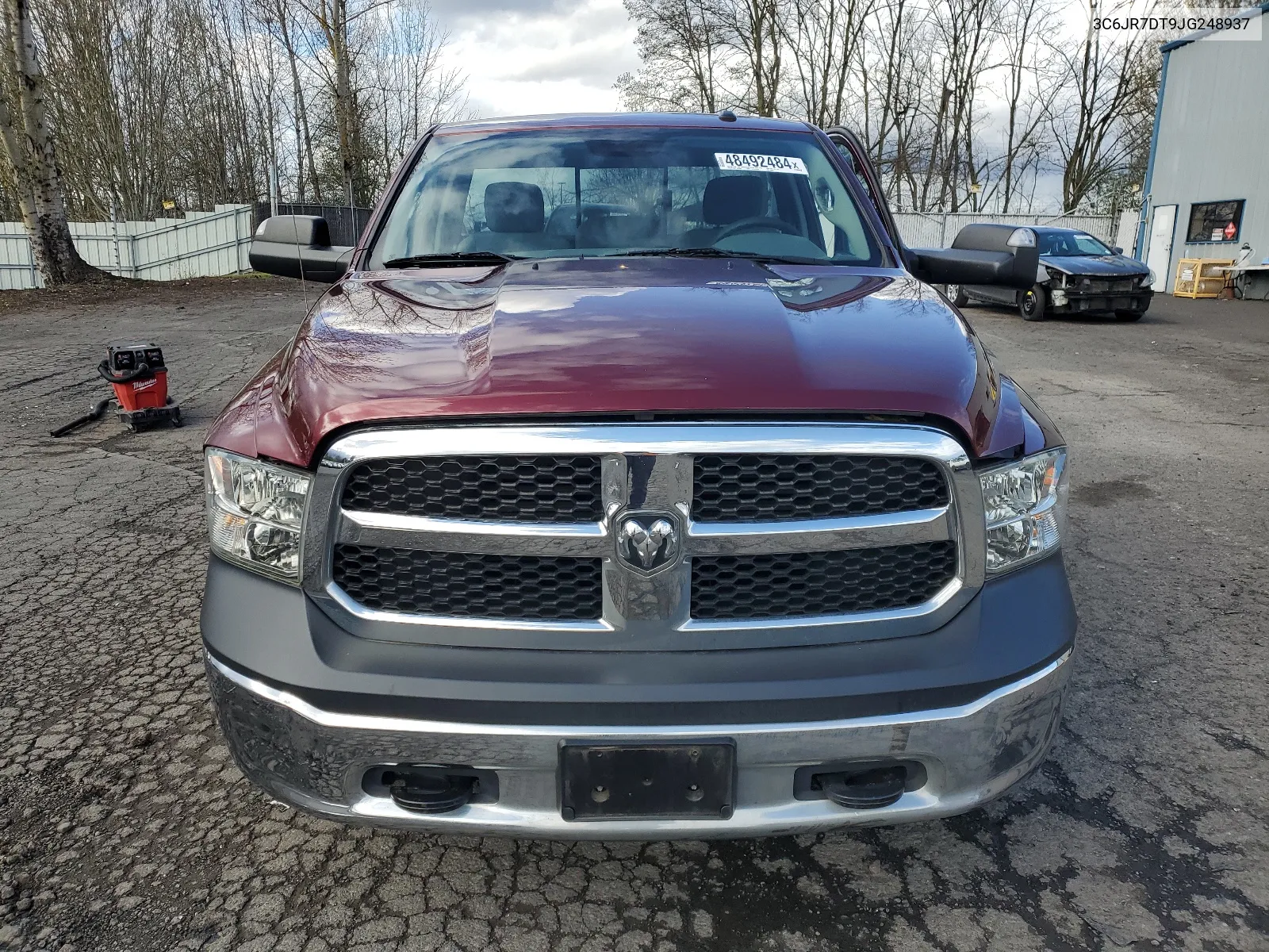 2018 Ram 1500 St VIN: 3C6JR7DT9JG248937 Lot: 48492484