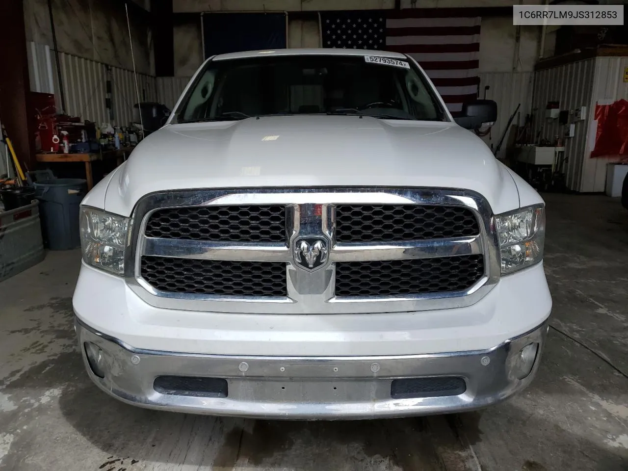 2018 Ram 1500 Slt VIN: 1C6RR7LM9JS312853 Lot: 52793574