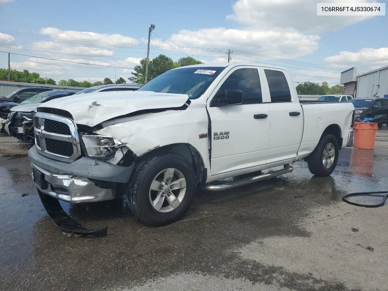 2018 Ram 1500 St VIN: 1C6RR6FT4JS330674 Lot: 55005114