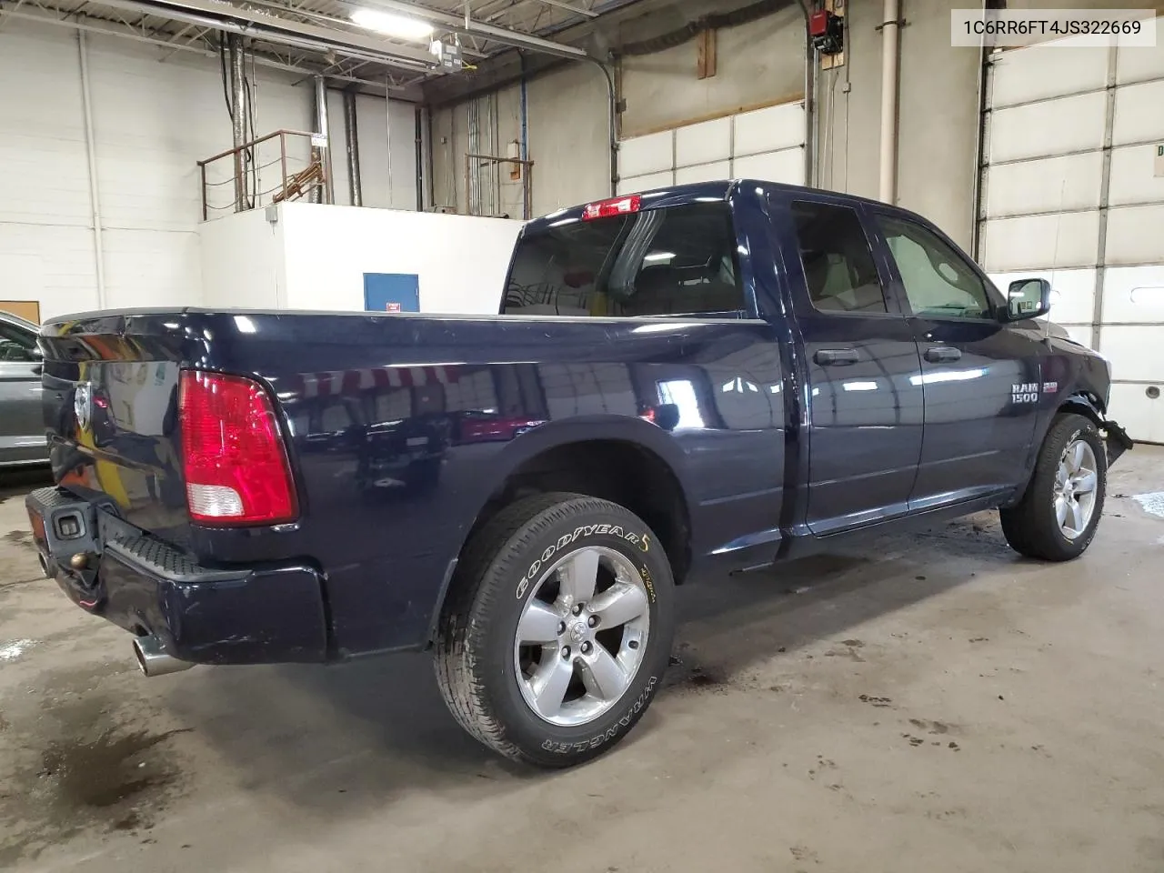 1C6RR6FT4JS322669 2018 Ram 1500 St