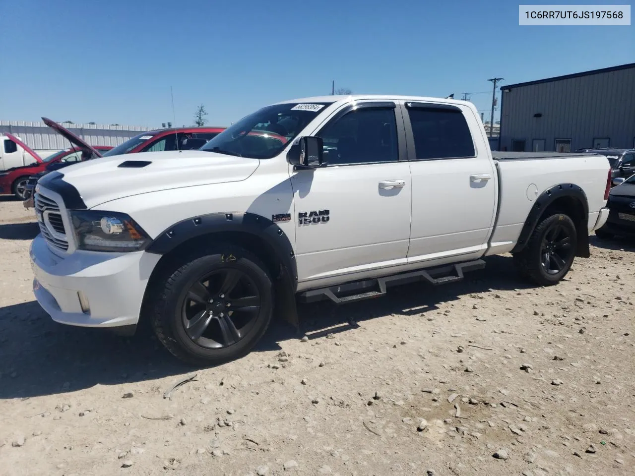 2018 Ram 1500 Sport VIN: 1C6RR7UT6JS197568 Lot: 58298364