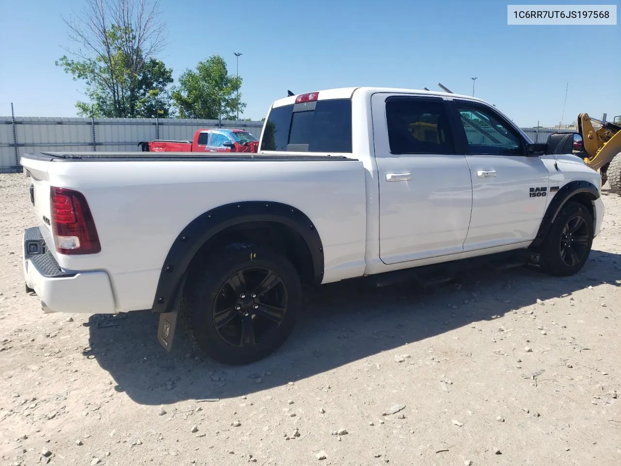 2018 Ram 1500 Sport VIN: 1C6RR7UT6JS197568 Lot: 58298364