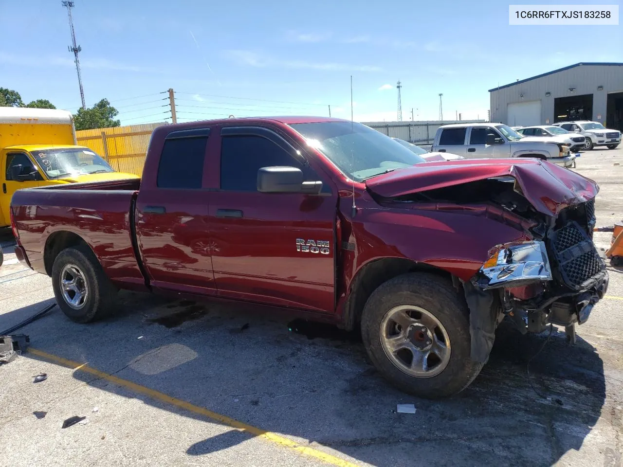 2018 Ram 1500 St VIN: 1C6RR6FTXJS183258 Lot: 58329704