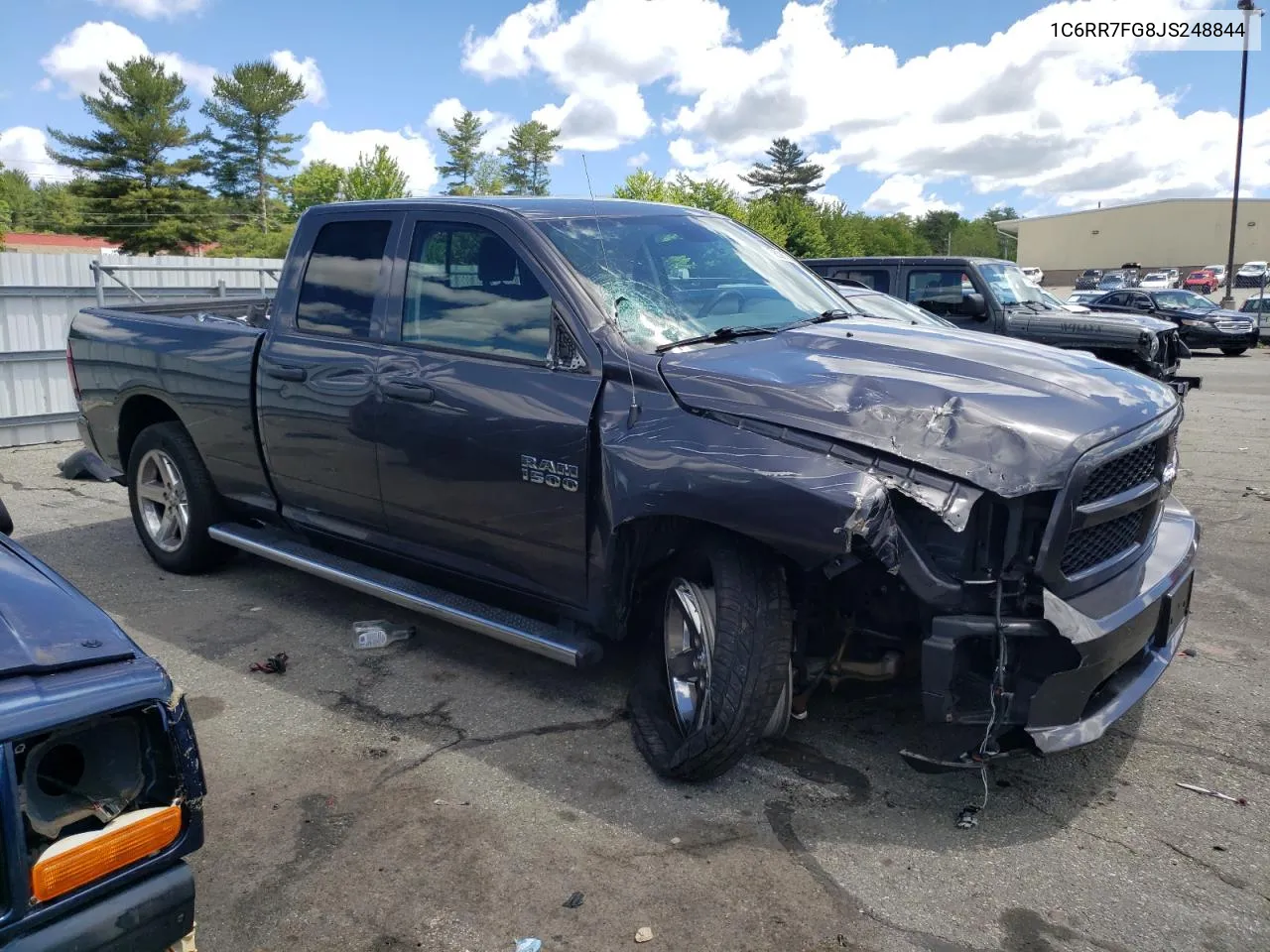 2018 Ram 1500 St VIN: 1C6RR7FG8JS248844 Lot: 58388084