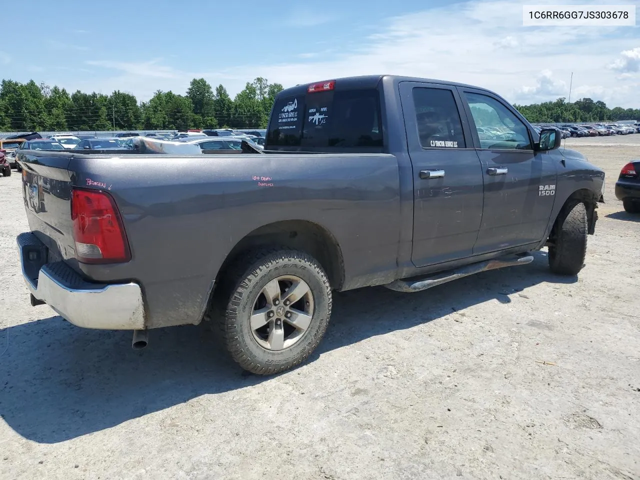 2018 Ram 1500 Slt VIN: 1C6RR6GG7JS303678 Lot: 58513084