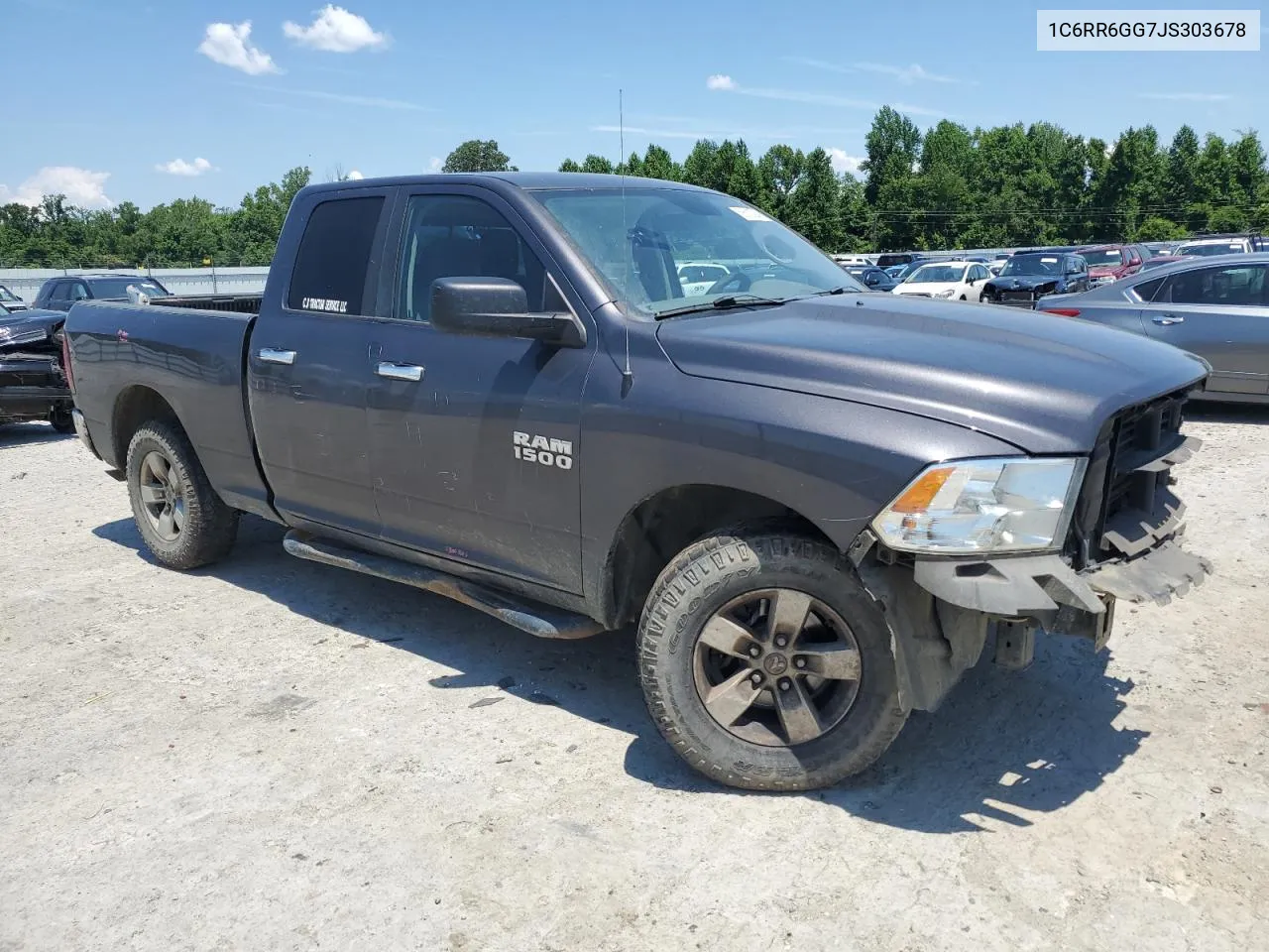 2018 Ram 1500 Slt VIN: 1C6RR6GG7JS303678 Lot: 58513084