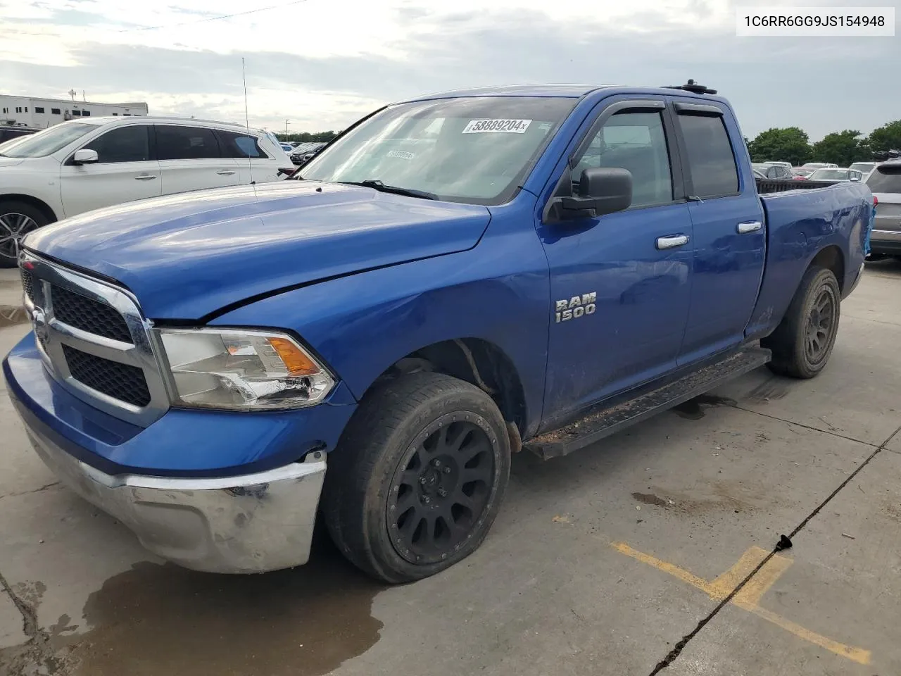 2018 Ram 1500 Slt VIN: 1C6RR6GG9JS154948 Lot: 58889204