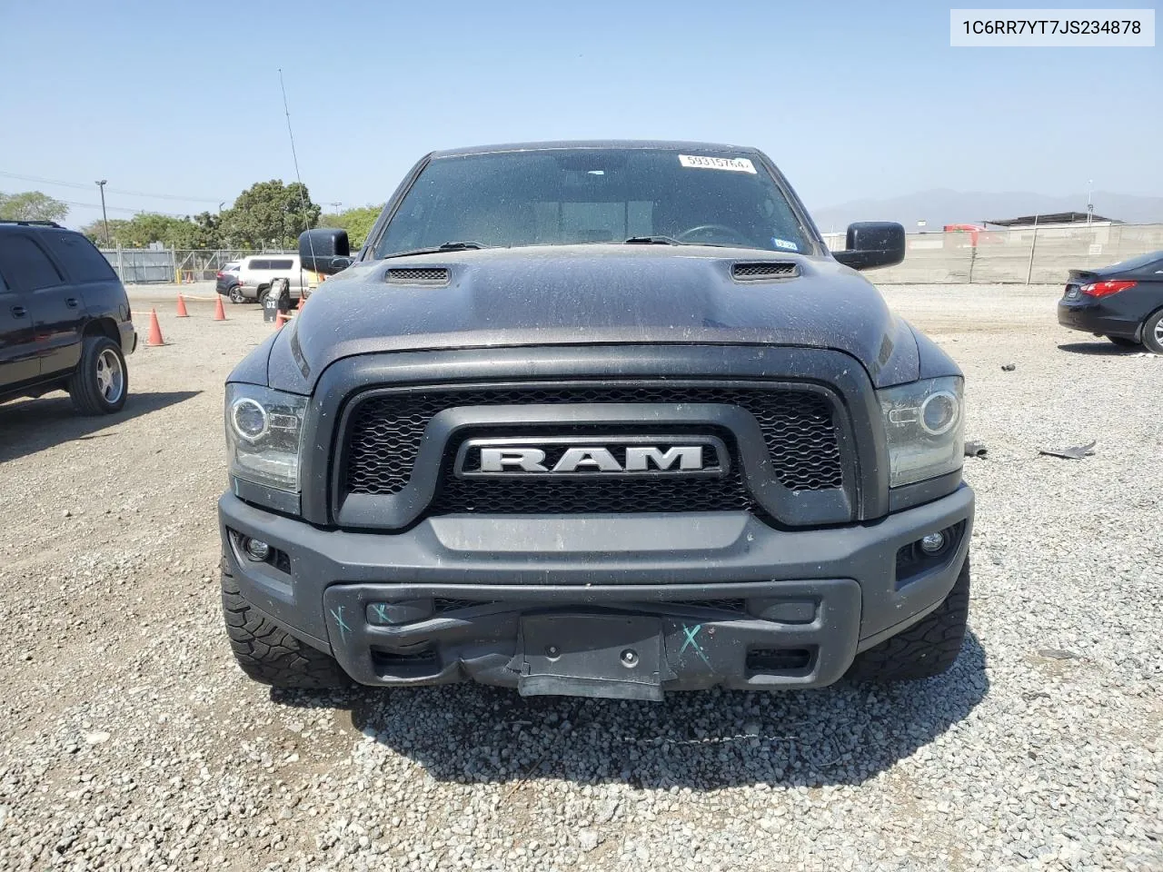 2018 Ram 1500 Rebel VIN: 1C6RR7YT7JS234878 Lot: 59315764